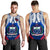 (Custom Personalised) Samoa Rugby Men's Tank Top Tribal Pattern - Polynesian Pride