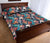 Hawaii Quilt Bed Set Seamless Tropical Flower an Summer AH - Polynesian Pride