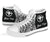 Hawaii Polynesian Custom Personalised High Top Shoes - Hawaii Pride White Version - Polynesian Pride