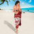 Tahiti Sarong - Tahiti Seal In Polynesian Tattoo Style (Red) - Polynesian Pride