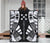 Gambier Islands Premium Quilt - Gambier Islands Flag Polynesian White Tattoo (Black) - Polynesian Pride