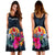 Tahiti Polynesian Midi Dress - Tropical Flower - Polynesian Pride