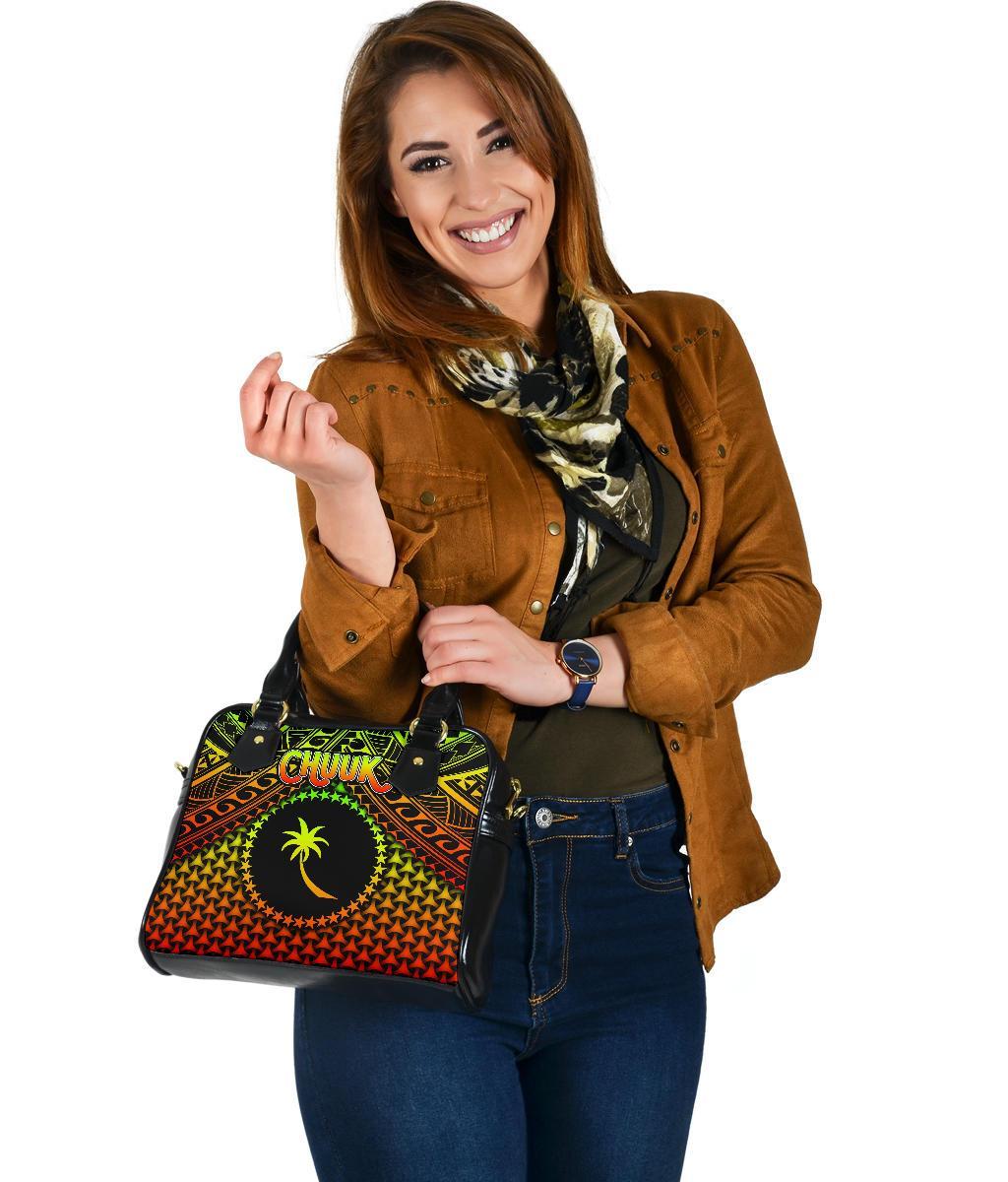 Polynesian Chuuk Shoulder Handbag - Reggae Vintage Polynesian Patterns - Polynesian Pride