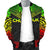 Chuuk Polynesian Chief Men's Bomber Jacket - Reggae Version - Polynesian Pride