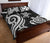 Wallis and Futuna Quilt Bed Set - White Tentacle Turtle - Polynesian Pride