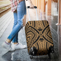 Polynesian Tradition Gold Luggage Covers - Polynesian Pride