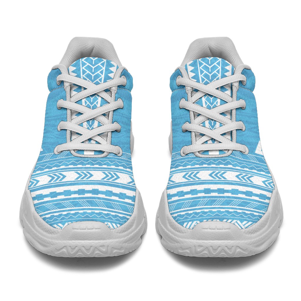 Fiji Chunky Sneakers - Polynesian Chief Flag Version - Polynesian Pride