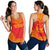 Marquesas Islands Women's Racerback Tank - Polynesian Chief Flag Version - Polynesian Pride