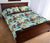 Hawaii Quilt Bed Set Seamless Tropical Flower Plant And Leaf AH - Polynesian Pride