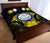 Marshall Islands Polynesian Quilt Bed Set Hibiscus Yellow - Polynesian Pride