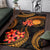 CNMI Polynesian Area Rug - Gold Plumeria - Polynesian Pride