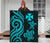 Wallis and Futuna Premium Quilt - Turquoise Tentacle Turtle - Polynesian Pride