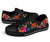 Papua New Guinea Low Top Shoe - Hibiscus Polynesian Pattern - Polynesian Pride