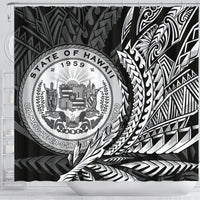 Hawaii Shower Curtains - Wings Style - Polynesian Pride