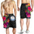 Marshall Islands All Over Print Men's Shorts - Hibiscus Polynesian Pattern - Polynesian Pride