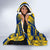 Niue Hooded Blanket - Polynesian Tattoo Flag - Polynesian Pride