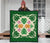 Hawaiian Pineapple Hibiscus Pattern Premium Quilt - Burgundy - Argu Style - AH - Polynesian Pride