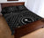 Chuuk Quilt Bed Set - Chuuk Seal With Polynesian Tattoo Style ( Black) - Polynesian Pride