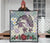 Hawaii Turtle Shark Hibiscus Premium Quilt - Beige - LH Style - Polynesian Pride
