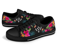 Kosrae Low Top Shoes - Micronesian Hibiscus - Polynesian Pride