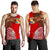 Tonga Men's Tank Top - Polynesian Palm Tree Flag - Polynesian Pride