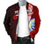 Federated States Of Micronesia Men's Bomber Jacket - Coat Of Arm With Hibiscus - Polynesian Pride