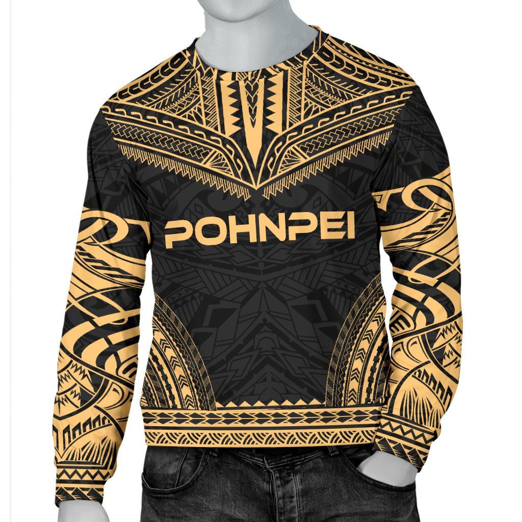 Pohnpei Sweater - Polynesian Chief Gold Version - Polynesian Pride