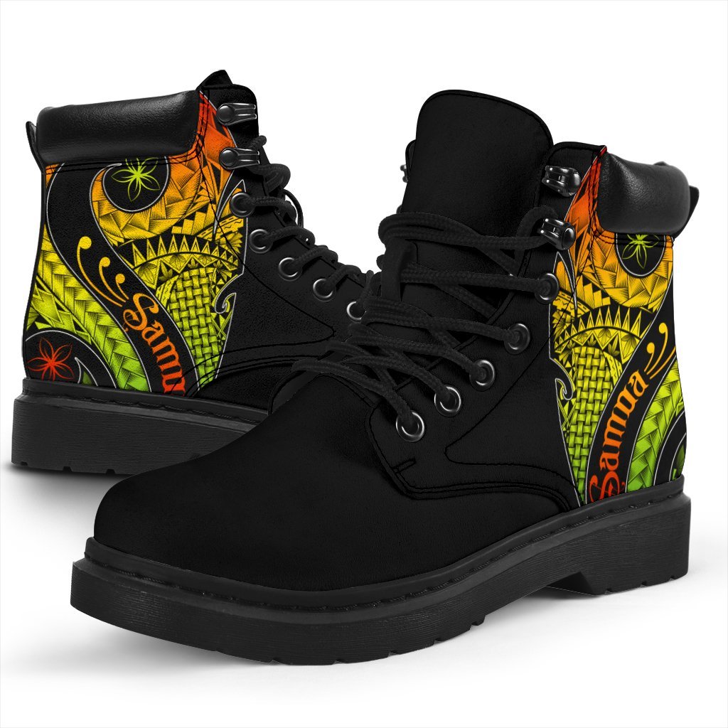 Samoa All - Season Boots - Samoa Polynesian Decorative Patterns Reggae - Polynesian Pride