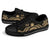 Nauru Low Top Cavas Shoes - Gold Tentacle Turtle - Polynesian Pride