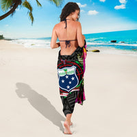Samoa Sarong - Polynesian Hibiscus Pattern - Polynesian Pride