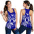 Tonga Polynesian Women Tank Top Map Blue - Polynesian Pride