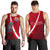 Tahiti Men's Tank Top - Sailing Style Red - Polynesian Pride