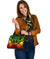 Guam Polynesian Shoulder Handbag - Guam Reggae Seal with Polynesian Tattoo - Polynesian Pride