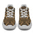 Polynesian Kakau Turtle Gold Chunky Sneakers - Polynesian Pride