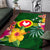 American Samoa Area Rug - Manu'atele Hibiscus Flag - Polynesian Pride