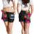 Samoa All Over Print Women's Shorts - Polynesian Hibiscus Pattern - Polynesian Pride