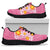 Hawaii Polynesian Hibiscus Sneakers - JVT Style - Pink - Polynesian Pride