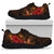 Polynesian Hawaii Kanaka Maoli Sneakers - Humpback Whale with Hibiscus (Golden) - Polynesian Pride