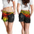 Yap Polynesian Shorts (Women) - Reggae Turtle - Polynesian Pride