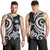 Samoa Men's Tank Top - White Tentacle Turtle - Polynesian Pride