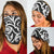 Polynesian Maori Ethnic Ornament Gray Bandana 3 - Pack - Polynesian Pride