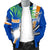 Marshall Islands Rugby Men Bomber Jacket Coconut Leaves - Polynesian Pride