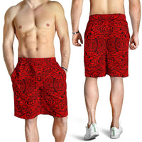 Polynesian Culture Red Men's Short - Polynesian Pride