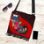 Samoa Boho Handbag - Polynesian Hook And Hibiscus (Red) - Polynesian Pride