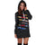 French Polynesia Women's Hoodie Dress - Scratch Style - Polynesian Pride