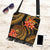 American Samoa Polynesian Boho Handbag - Gold Plumeria - Polynesian Pride