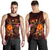 Polynesian Hawaii Men's Tank Top - Legend of Kanaka Maoli (Red) - Polynesian Pride