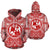 Tonga ll Over Hoodie Tonga Coat of rms Polynesian Flag Color - Polynesian Pride