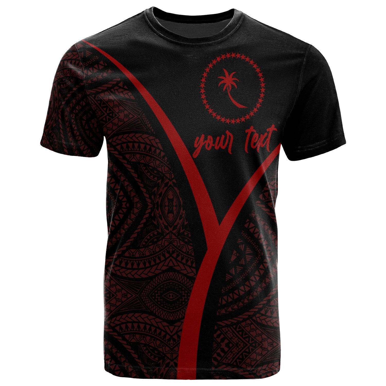 Chuuk Micronesia Custom T Shirt The Pride of Chuuk Red Unisex Red - Polynesian Pride