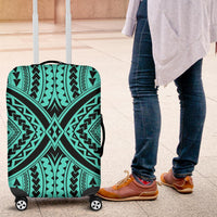 Polynesian Tradition Turquoise Luggage Covers - Polynesian Pride